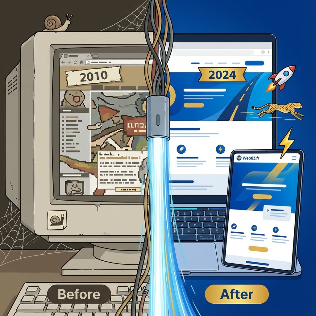 Refonte Site Web Avant Après